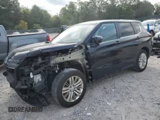 2024 Mitsubishi Outlander ES with VIN JA4J4UA81RZ062756, listed as a Copart auction lot 68036095 with 21,266 mi miles and Salvage title. Bid and sale history available at DreamBid. Image 1.