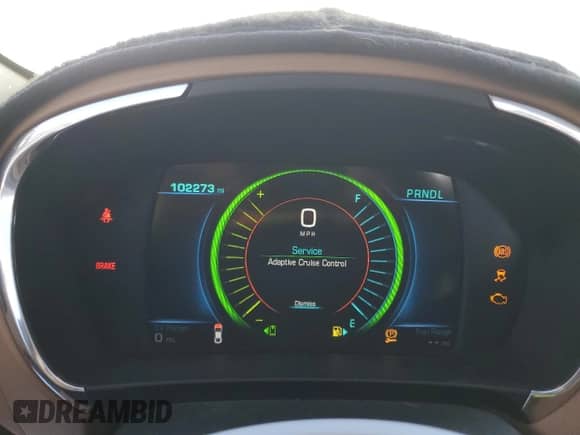 2018 Chevrolet Volt Premier with VIN 1G1RD6S58JU130988, listed as a Copart auction lot 81961865 with 102,273 mi miles and Salvage title. Bid and sale history available at DreamBid. Image 9.