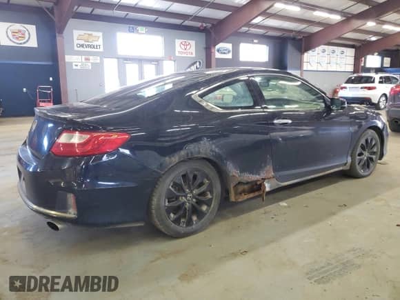 2013 Honda Accord EX with VIN 1HGCT1A70DA012902, listed as a Copart auction lot 50339055 with 300,017 mi miles and Clean title. Bid and sale history available at DreamBid. Image 3.