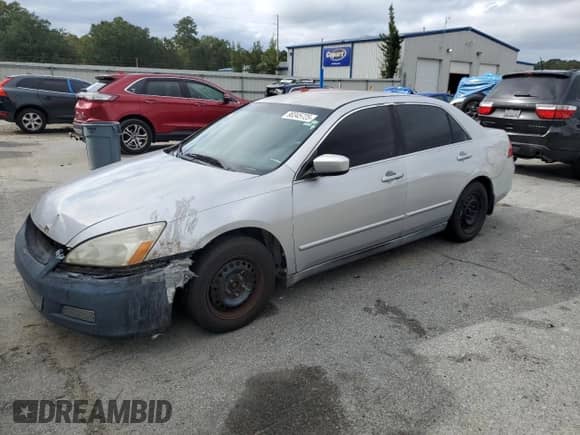 2007 Honda Accord LX с VIN 3HGCM56497G700468, выставлен на аукционе Copart как лот 90345725 с пробегом 256 975 миль миль и Чистый • Clean title. История ставок и продаж доступна на DreamBid. Изображение 1.