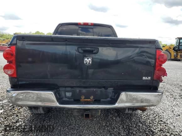 2007 Dodge 1500 SLT with VIN 1D7HA18P97J504189, listed as a Copart auction lot 66147625 with 283,540 mi miles and Salvage title. Bid and sale history available at DreamBid. Image 6.