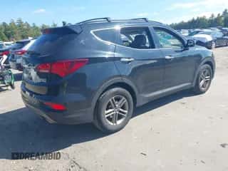 2017 Hyundai Santa Fe 2.4L with VIN 5NMZUDLB7HH026235, listed as a IAAI auction lot 43274545 with 95,975 mi miles and . Bid and sale history available at DreamBid. Image 4.