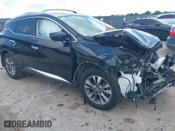 2016 Nissan Murano Platinum with VIN 5N1AZ2MG4GN139604, listed as a IAAI auction lot 43049948 with 75,957 mi miles and . Bid and sale history available at DreamBid. Image 1.