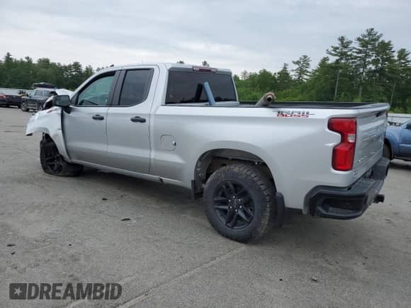 2019 Chevrolet Silverado 1500 Custom Trail Boss with VIN 1GCRYCEF4KZ408434, listed as a Copart auction lot 59362475 with 39,155 mi miles and Salvage title. Bid and sale history available at DreamBid. Image 2.