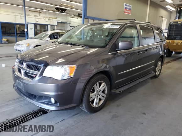 2017 Dodge Grand Caravan Crew Plus с VIN 2C4RDGDG4HR783787, выставлен на аукционе Copart как лот 64561255 с пробегом 157 681 миль миль и Чистый • Clean title. История ставок и продаж доступна на DreamBid. Изображение 1.