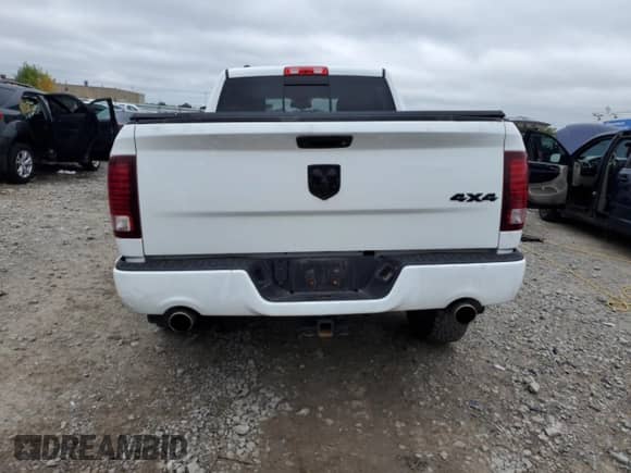 2017 Ram 1500 Sport with VIN 1C6RR7UT6HS724681, listed as a Copart auction lot 83826655 with 91,404 mi miles and Clean title. Bid and sale history available at DreamBid. Image 6.