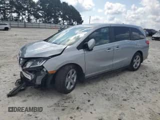 2020 Honda Odyssey EX-L с VIN 5FNRL6H76LB013943, выставлен на аукционе Copart как лот 81314845 с пробегом 29 331 миль миль и Списание • Salvage title. История ставок и продаж доступна на DreamBid. Изображение 1.