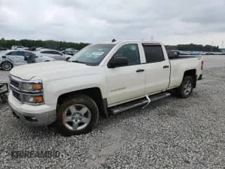 2014 Chevrolet Silverado 1500 LT with VIN 3GCUKRECXEG194610, listed as a Copart auction lot 67202155 with 189,470 mi miles and Salvage title. Bid and sale history available at DreamBid. Image 1.