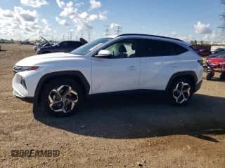 2022 Hyundai Tucson SEL z VIN 5NMJCCAE1NH067334, wystawiony jako Copart lot #82348315 z przebiegiem 8 604 mil mil oraz Szkoda całkowita • Salvage title. Historia ofert i sprzedaży dostępna na DreamBid. Obrazek 1.