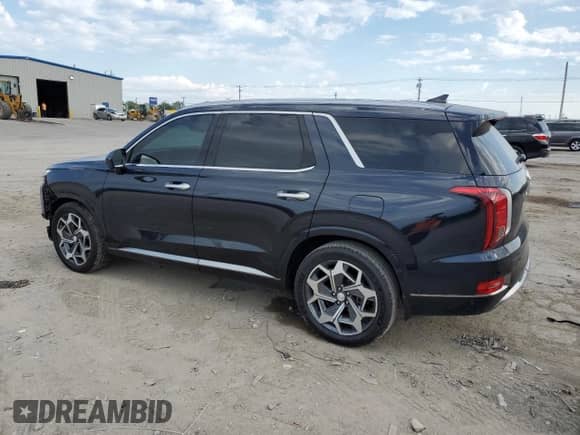 2022 Hyundai Palisade Calligraphy с VIN KM8R74HE5NU456002, выставлен на аукционе Copart как лот 82127605 с пробегом 73 046 миль миль и Списание • Salvage title. История ставок и продаж доступна на DreamBid. Изображение 2.