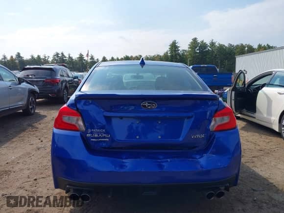 2018 Subaru WRX with VIN JF1VA1A65J9815972, listed as a IAAI auction lot 43264947 with 107,333 mi miles and . Bid and sale history available at DreamBid. Image 16.