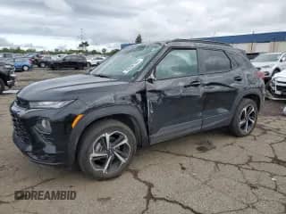 2023 Chevrolet TrailBlazer RS with VIN KL79MUSLXPB036140, listed as a Copart auction lot 70336145 with 18,719 mi miles and Salvage title. Bid and sale history available at DreamBid. Image 1.