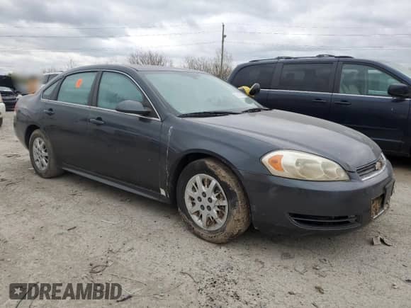 2011 Chevrolet Impala Police Police с VIN 2G1WD5EM3B1269438, выставлен на аукционе Copart как лот 53116695 с пробегом Не указан миль и Списание • Salvage title. История ставок и продаж доступна на DreamBid. Изображение 4.