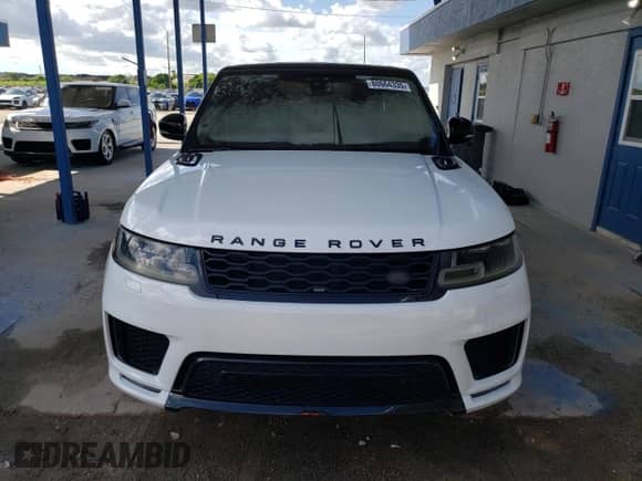 2020 Land Rover Range Rover Sport HST with VIN SALWS2RU3LA881953, listed as a Copart auction lot 80664335 with 28,736 mi miles and Non repairable. Bid and sale history available at DreamBid. Image 5.