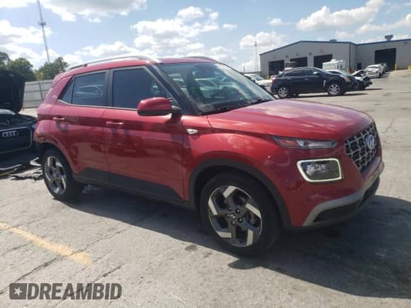 2020 Hyundai Venue SEL with VIN KMHRC8A34LU029094, listed as a Copart auction lot 71831774 with 47,918 mi miles and Salvage title. Bid and sale history available at DreamBid. Image 4.