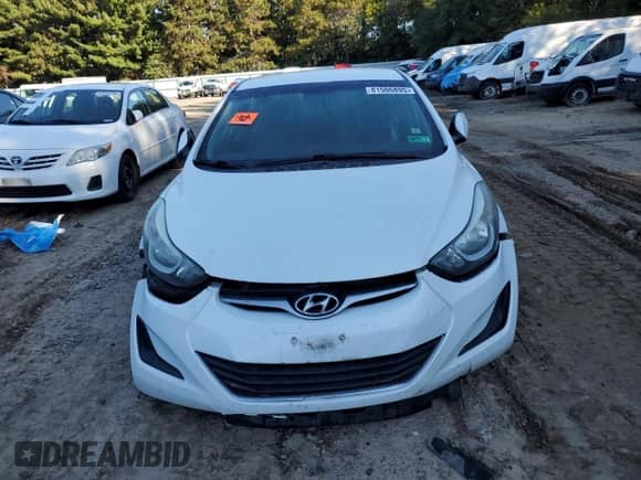2015 Hyundai Elantra SE with VIN 5NPDH4AE9FH614181, listed as a Copart auction lot 81506895 with Not provided miles and Salvage title. Bid and sale history available at DreamBid. Image 5.