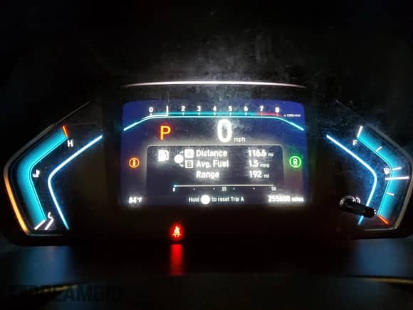 2022 Honda Odyssey EX-L с VIN 5FNRL6H71NB037019, выставлен на аукционе Copart как лот 66258905 с пробегом 255 800 миль миль и Чистый • Clean title. История ставок и продаж доступна на DreamBid. Изображение 9.