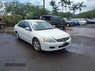 2007 Honda Accord LX SE z VIN 1HGCM56387A039635, wystawiony jako IAAI lot #43295601 z przebiegiem 160 208 mil mil oraz . Historia ofert i sprzedaży dostępna na DreamBid. Obrazek 1.