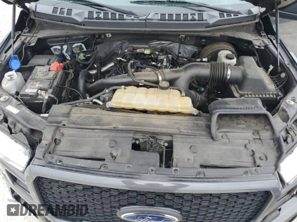 2020 Ford F-150 XL with VIN 1FTEW1CP3LFB88517, listed as a Copart auction lot 84359445 with 108,421 mi miles and Salvage title. Bid and sale history available at DreamBid. Image 11.