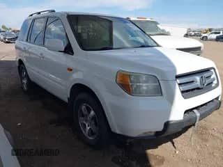 2006 Honda Pilot EX-L z VIN 5FNYF28736B045796, wystawiony jako IAAI lot #42197327 z przebiegiem 286 569 mil mil oraz . Historia ofert i sprzedaży dostępna na DreamBid. Obrazek 1.