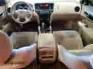 2015 Nissan Pathfinder Platinum with VIN 5N1AR2MMXFC615449, listed as a Copart auction lot 85131295 with 111,717 mi miles and Salvage title. Bid and sale history available at DreamBid. Image 8.