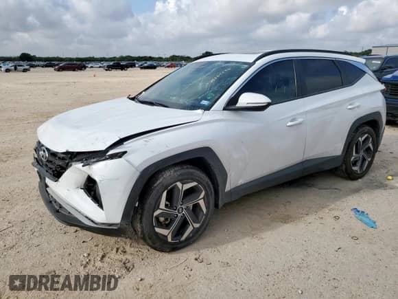 2024 Hyundai Tucson SEL with VIN 5NMJF3DE1RH296198, listed as a Copart auction lot 70664295 with 50,685 mi miles and Salvage title. Bid and sale history available at DreamBid. Image 1.