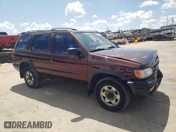 1997 Nissan Pathfinder XE with VIN JN8AR05S4VW157480, listed as a Copart auction lot 67882474 with 107,952 mi miles and Salvage title. Bid and sale history available at DreamBid. Image 4.