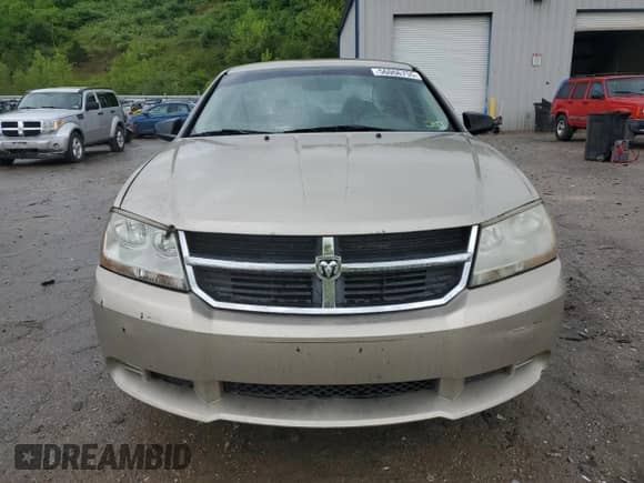 2008 Dodge Avenger SXT with VIN 1B3LC56J98N217550, listed as a Copart auction lot 56066755 with 191,339 mi miles and Salvage title. Bid and sale history available at DreamBid. Image 5.