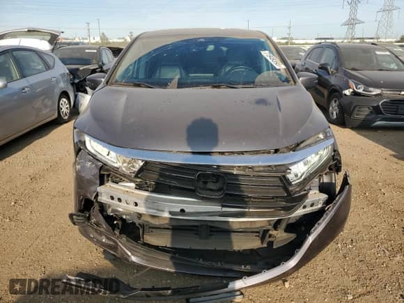 2022 Honda Odyssey EX-L с VIN 5FNRL6H71NB040440, выставлен на аукционе Copart как лот 71949395 с пробегом 39 045 миль миль и Списание • Salvage title. История ставок и продаж доступна на DreamBid. Изображение 5.