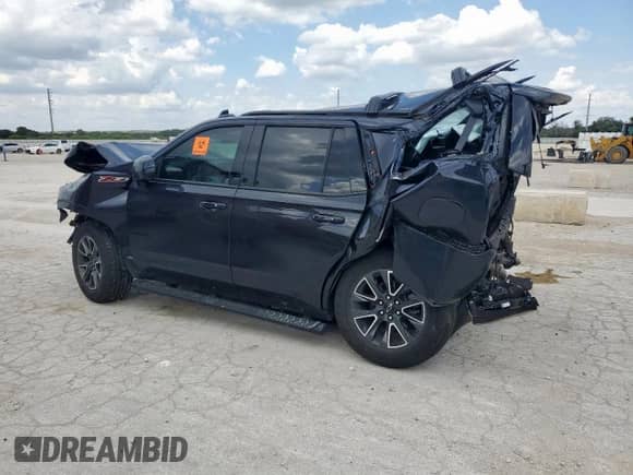 2023 Chevrolet Tahoe Z71 with VIN 1GNSKPKD7PR536663, listed as a Copart auction lot 70169615 with Not provided miles and Non repairable. Bid and sale history available at DreamBid. Image 2.