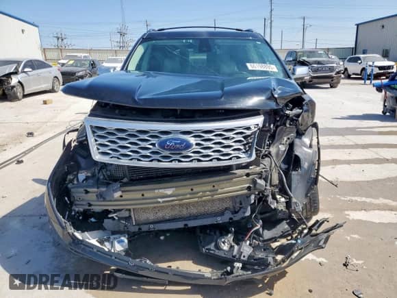 2017 Ford Explorer Platinum с VIN 1FM5K8HT4HGC91713, выставлен на аукционе Copart как лот 66198895 с пробегом 143 535 миль миль и Списание • Salvage title. История ставок и продаж доступна на DreamBid. Изображение 5.