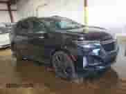 2024 Chevrolet Equinox RS with VIN 3GNAXWEG2RL122486, listed as a Copart auction lot 83973685 with 15,045 mi miles and Salvage title. Bid and sale history available at DreamBid. Image 4.