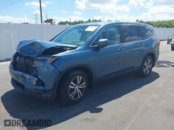 2017 Honda Pilot EX-L with VIN 5FNYF5H57HB003439, listed as a IAAI auction lot 43244310 with 83,852 mi miles and . Bid and sale history available at DreamBid. Image 2.