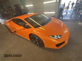 2016 Lamborghini Huracan LP 580-2 с VIN ZHWUC2ZFXGLA04796, выставлен на аукционе Copart как лот 45041295 с пробегом 23 094 миль миль и Чистый • Clean title. История ставок и продаж доступна на DreamBid. Изображение 1.