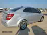 2017 Chevrolet Sonic LS with VIN 1G1JB5SH0H4150119, listed as a Copart auction lot 81072225 with 129,533 mi miles and Clean title. Bid and sale history available at DreamBid. Image 3.