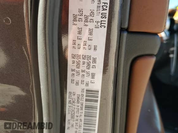 2019 Jeep Grand Cherokee Summit с VIN 1C4RJFJT1KC526817, выставлен на аукционе Copart как лот 42540505 с пробегом 86 032 миль миль и Списание • Salvage title. История ставок и продаж доступна на DreamBid. Изображение 13.