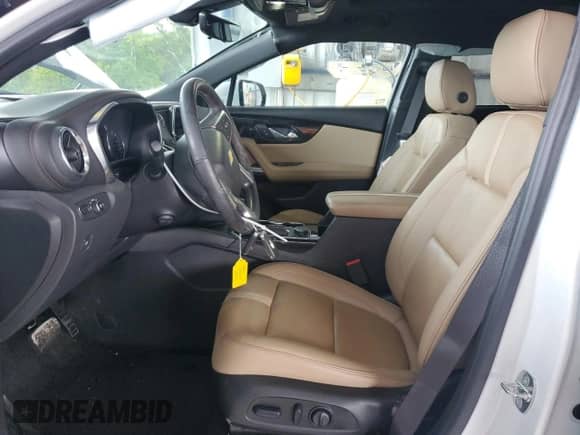 2021 Chevrolet Blazer Premier with VIN 3GNKBFRSXMS562536, listed as a Copart auction lot 72726104 with 18,368 mi miles and Salvage title. Bid and sale history available at DreamBid. Image 7.