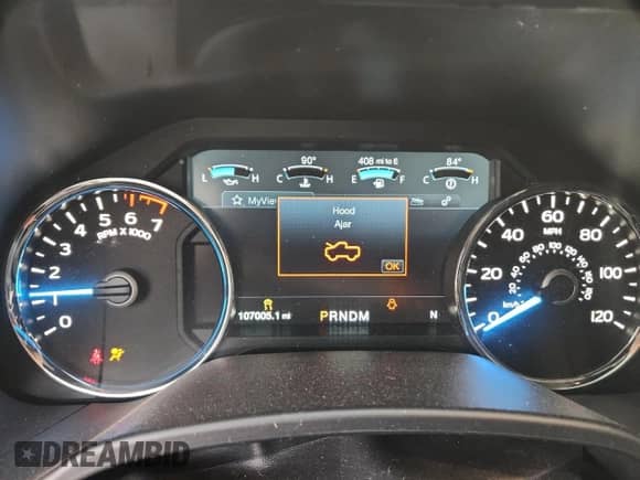 2018 Ford F-150 XLT z VIN 1FTEW1EG2JFE67855, wystawiony jako Copart lot #80585815 z przebiegiem 107 005 mil mil oraz Szkoda całkowita • Salvage title. Historia ofert i sprzedaży dostępna na DreamBid. Obrazek 9.