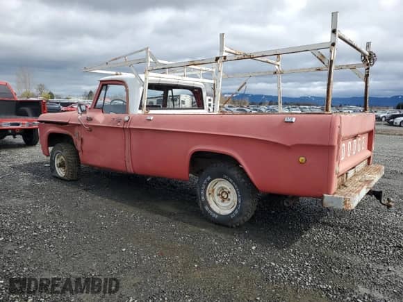 1969 Dodge RAM with VIN 2181886799, listed as a Copart auction lot 48601975 with 31,743 mi miles and Clean title. Bid and sale history available at DreamBid. Image 2.