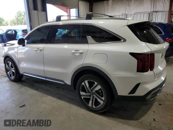 2023 Kia Sorento SX Prestige with VIN KNDRKDLG1P5170995, listed as a Copart auction lot 59600555 with 44,372 mi miles and Salvage title. Bid and sale history available at DreamBid. Image 2.