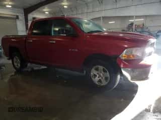 2010 Dodge 1500 SLT with VIN 1D7RV1CPXAS157716, listed as a Copart auction lot 71077375 with 192,520 mi miles and Clean title. Bid and sale history available at DreamBid. Image 4.