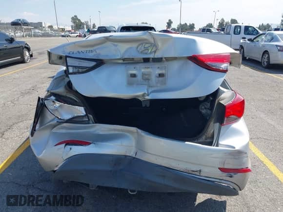 2015 Hyundai Elantra SE with VIN 5NPDH4AE7FH607164, listed as a IAAI auction lot 43280213 with 137,193 mi miles and . Bid and sale history available at DreamBid. Image 6.