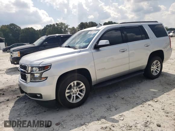 2020 Chevrolet Tahoe LT with VIN 1GNSKBKC5LR247687, listed as a Copart auction lot 80692975 with Not provided miles and Salvage title. Bid and sale history available at DreamBid. Image 1.