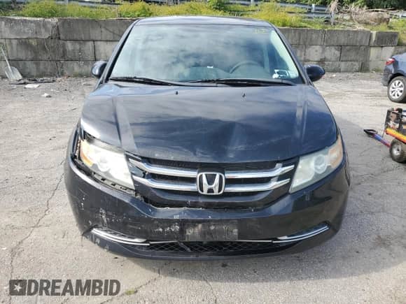 2014 Honda Odyssey EX с VIN 5FNRL5H48EB074732, выставлен на аукционе Copart как лот 80481185 с пробегом 124 107 миль миль и Списание • Salvage title. История ставок и продаж доступна на DreamBid. Изображение 5.