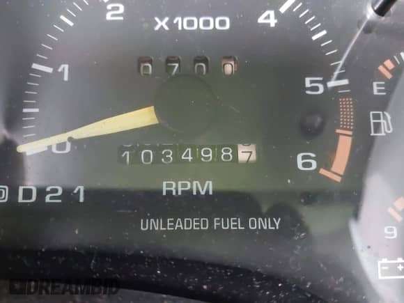 1996 Chevrolet Blazer z VIN 1GNCS13W6T2179271, wystawiony jako IAAI lot #41621943 z przebiegiem 103 498 mil mil oraz . Historia ofert i sprzedaży dostępna na DreamBid. Obrazek 15.