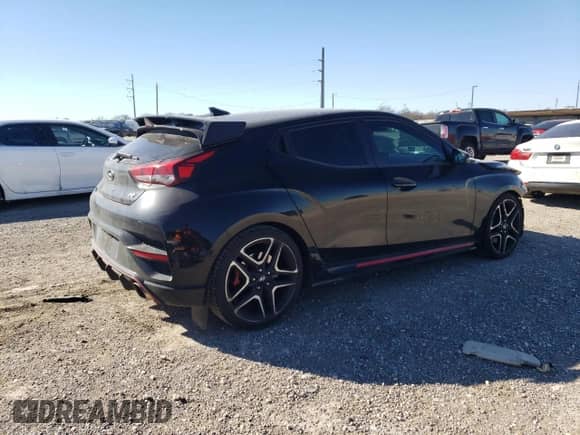 2021 Hyundai Veloster z VIN KMHT36AH9MU010337, wystawiony jako Copart lot #87407014 z przebiegiem 47 193 mil mil oraz Szkoda całkowita • Salvage title. Historia ofert i sprzedaży dostępna na DreamBid. Obrazek 3.