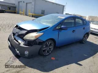2012 Toyota Prius Three with VIN JTDKN3DU6C1528293, listed as a Copart auction lot 81346975 with 176,846 mi miles and Salvage title. Bid and sale history available at DreamBid. Image 1.
