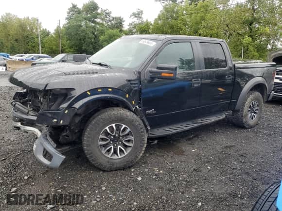 2013 Ford F-150 SVT Raptor z VIN 1FTFW1R68DFC91565, wystawiony jako Copart lot #69849905 z przebiegiem 58 871 mil mil oraz Szkoda całkowita • Salvage title. Historia ofert i sprzedaży dostępna na DreamBid. Obrazek 1.