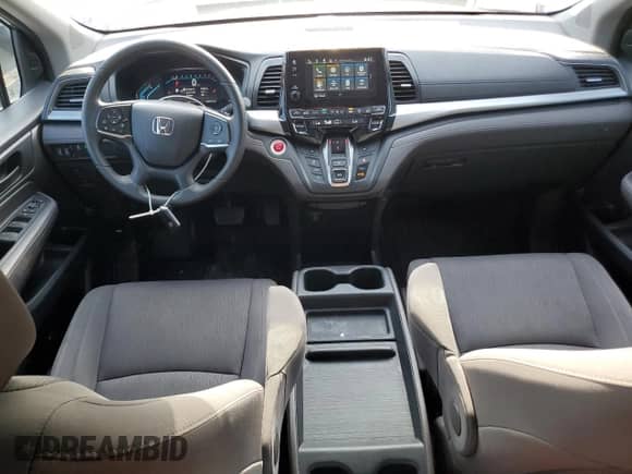 2020 Honda Odyssey EX with VIN 5FNRL6H52LB064533, listed as a Copart auction lot 70090255 with 56,419 mi miles and Salvage title. Bid and sale history available at DreamBid. Image 8.