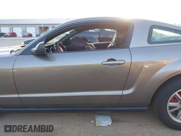 2005 Ford Mustang Deluxe with VIN 1ZVFT80N855119319, listed as a IAAI auction lot 43340661 with 106,385 mi miles and . Bid and sale history available at DreamBid. Image 14.